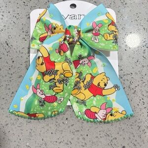 Green and Blue Cartoon Character Hair Bow